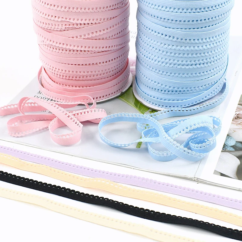 2-20Meters 10mm Colored Elasti - Lace Ribbon Trim recension och pris