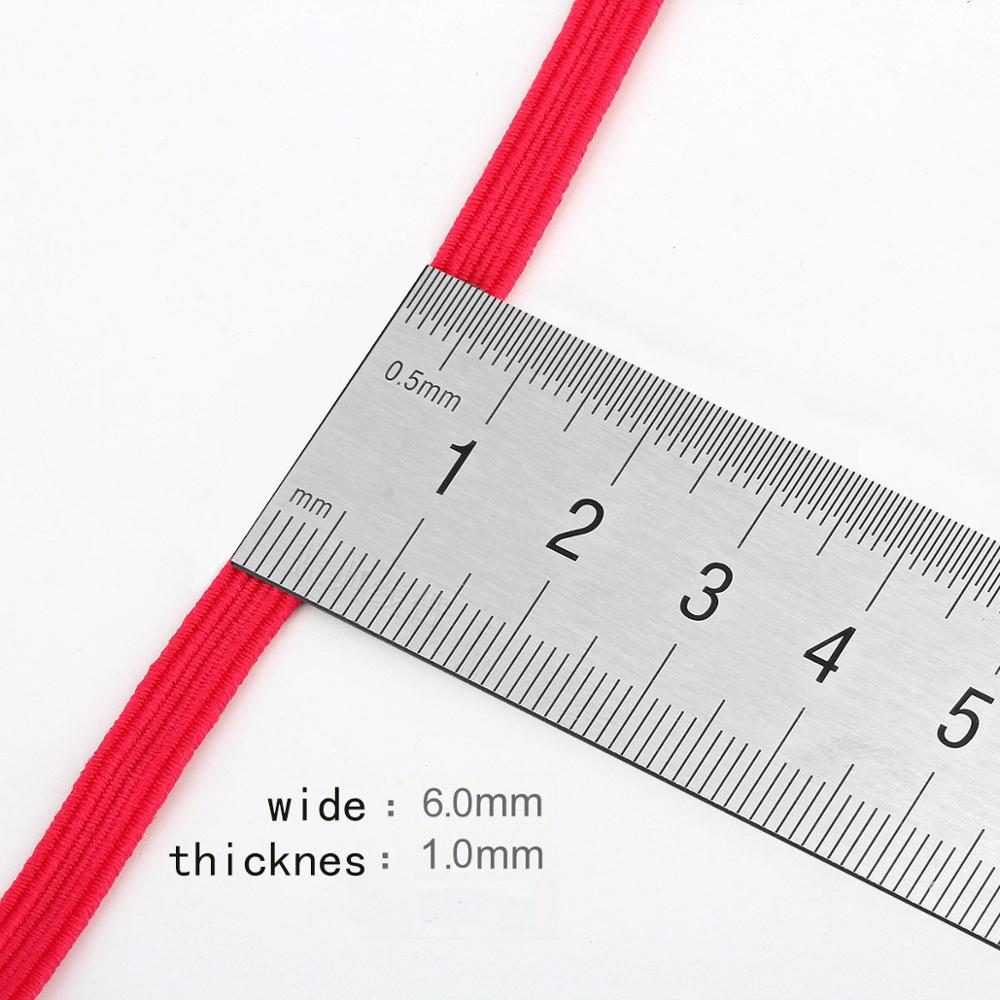 6mm Colorful High-elastic Elas - Lace Ribbon Trim recension och pris