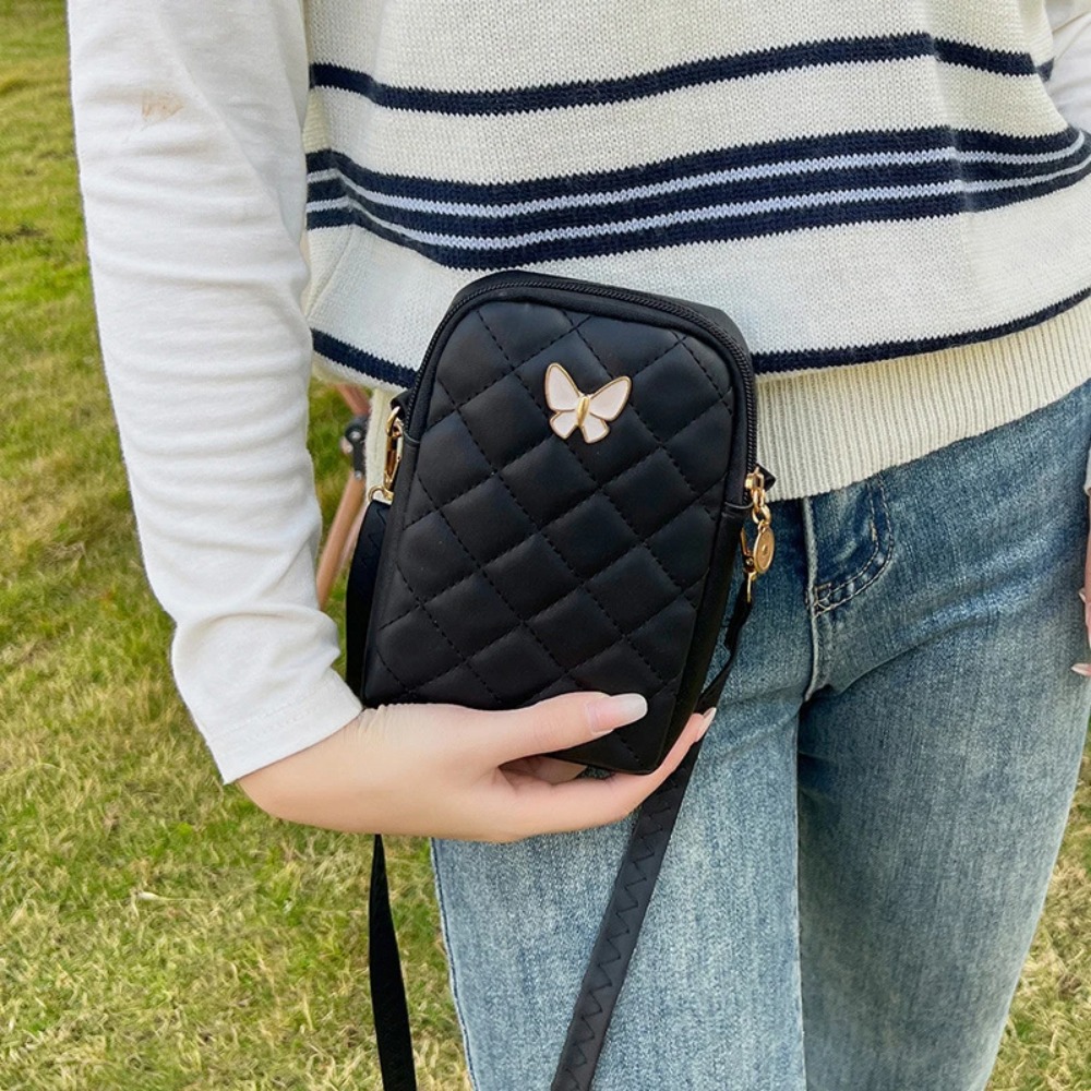 Fashion PU Shoulder Bag Waterp - Craft Embellishment Storage recension och pris