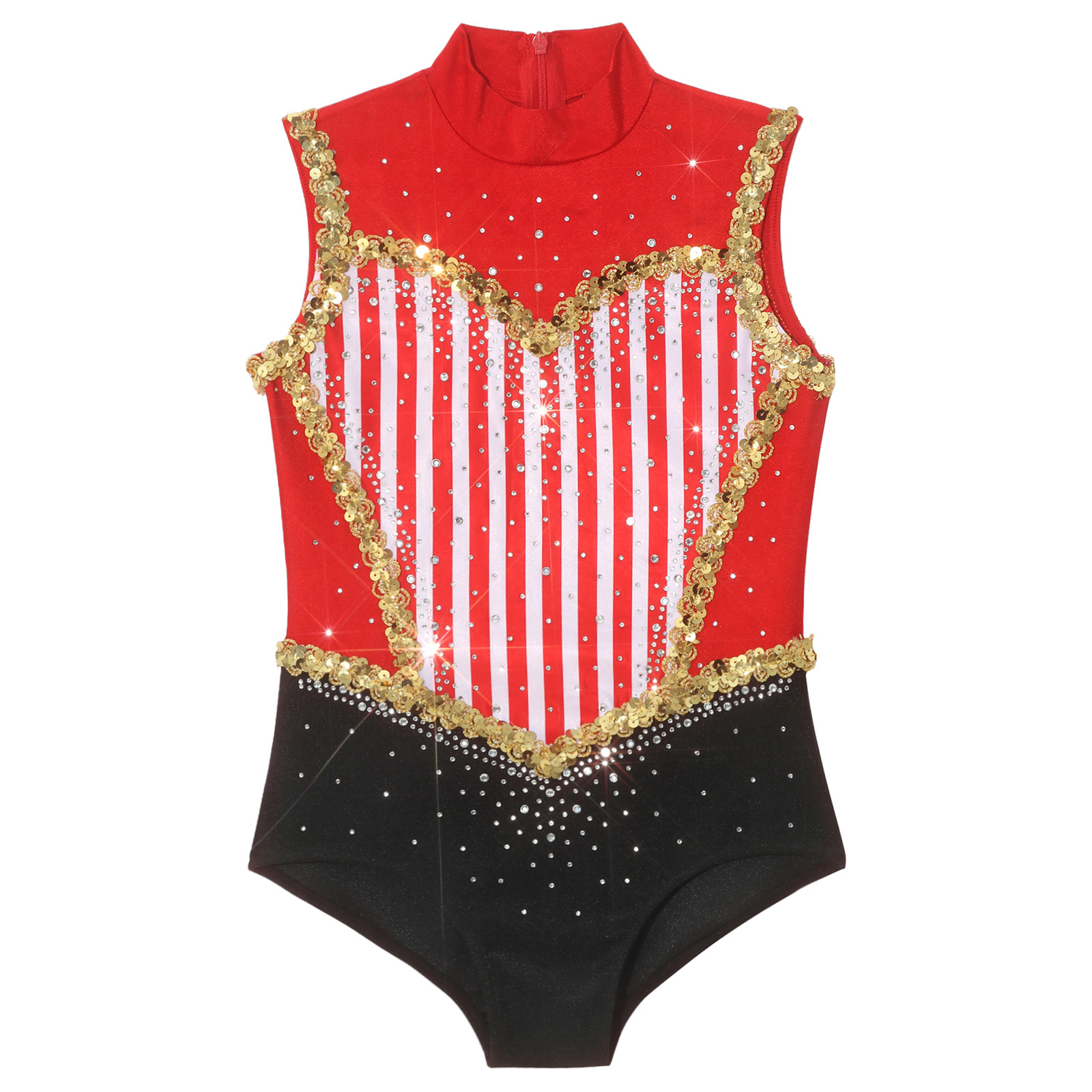 Kids Girls Rhinestones Gymnast - Rhinestone Banding Trim recension och pris