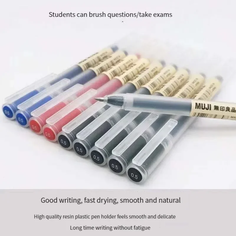 6/8Pcs/Set MUJIs Gel Pen Black - Pilot Pen G2 recension och pris