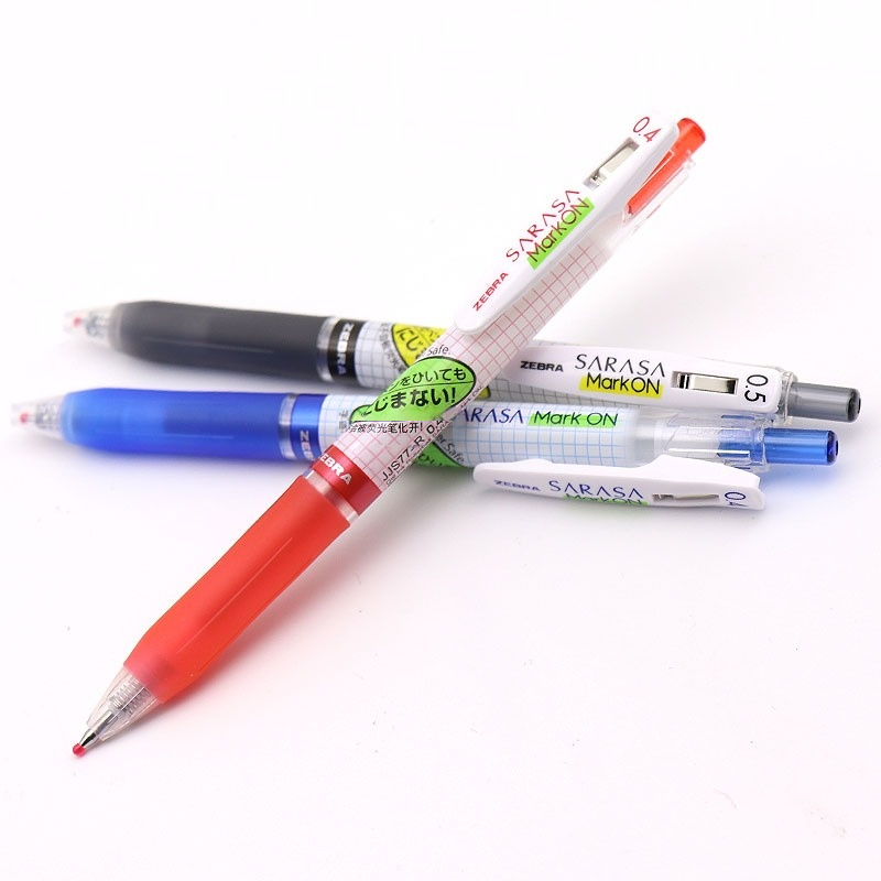 Japanse ZEBRA SARASA Gel Pens, - Pilot Pen G2 recension och pris