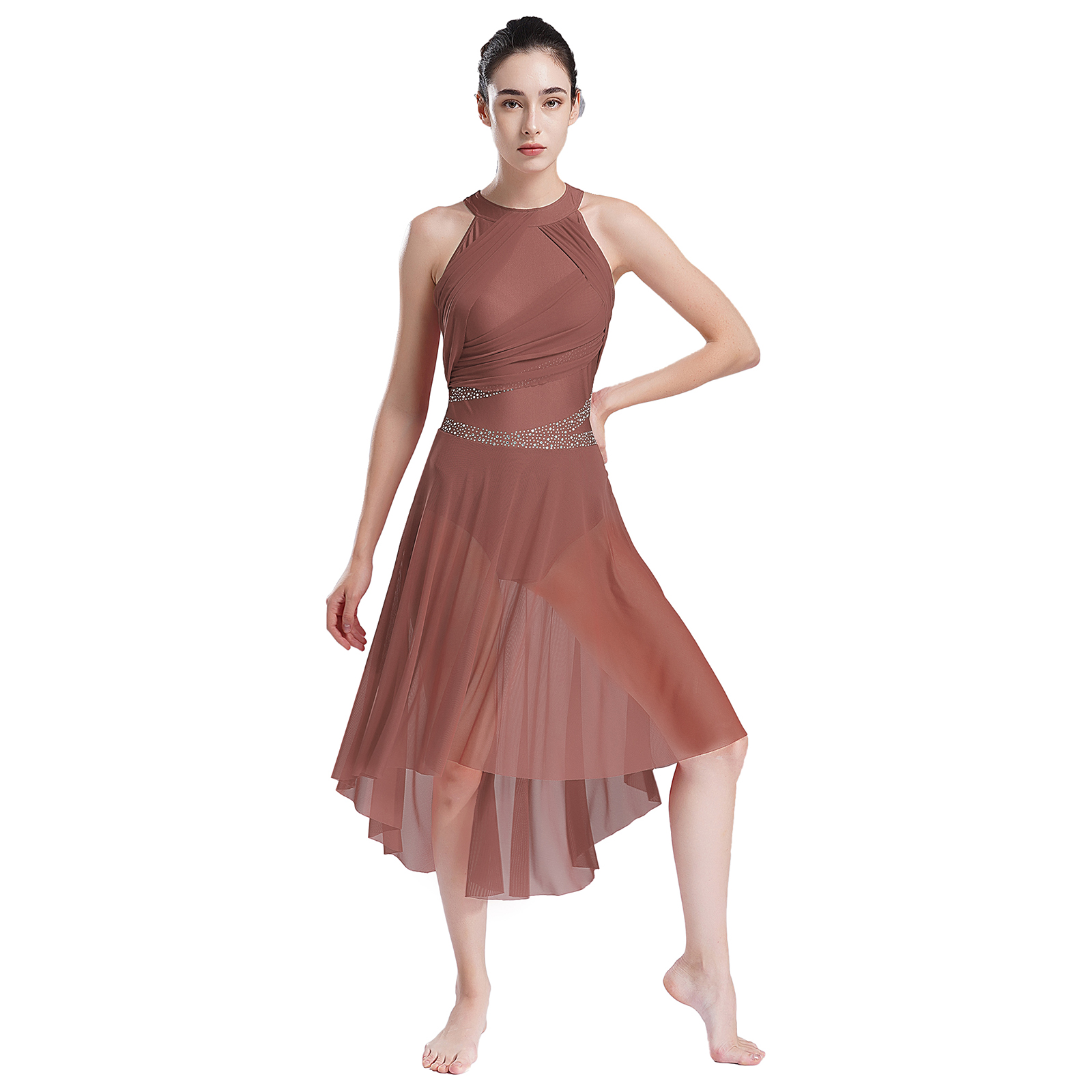 Women's Ballet Lyrical Contemp - Rhinestone Banding Trim recension och pris